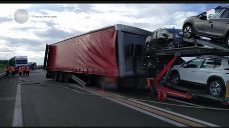 Un şofer român de TIR, mort într-un carambol pe o autostradă din Franţa