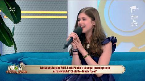 La doar 13 ani, Daria Pintilie a jucat în musicalul Mary Poppins