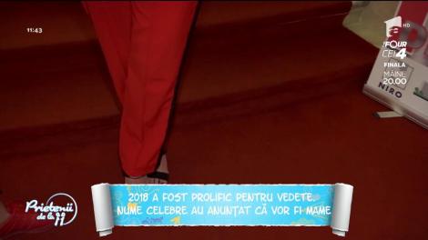 2018 - un an prolific pentru vedete! Nume celebre au anunţat că vor fi mame!