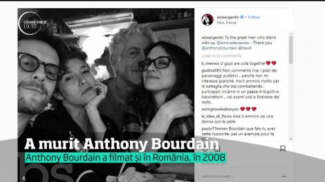 Anthony Bourdain, unul dintre cei mai mari bucătari ai lumii, s-a sinucis la 61 de ani