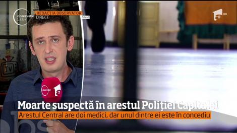 O femeie a murit în condiţii suspecte la Arestul Central din Bucureşti