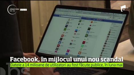 Facebook este din nou în centrul unui scandal de proporţii