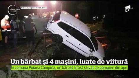 Ploile torenţiale au făcut dezastru în mai multe zone din ţară!