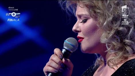 Alexandra Crişan cântă piesa "Caruso", în finala "The Four - Cei 4"!