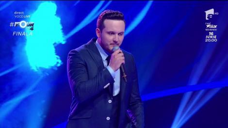Duel. Andrea Bocelli - "Vivo per lei". Vezi interpretarea lui Marcel Roşca, în finala "The Four - Cei 4"!