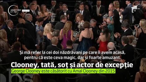 Actorul George Clooney a fost premiat pentru &icirc;ntreaga carieră