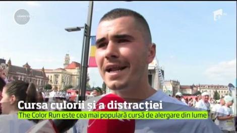 The Color Run, cea mai populară cursă de alergare din lume, a avut loc la Oradea