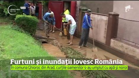 Furtunile violente continuă să creeze probleme &icirc;n ţară