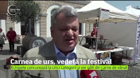 Carnea de urs, vedetă la primul festival de barbeque din ţară