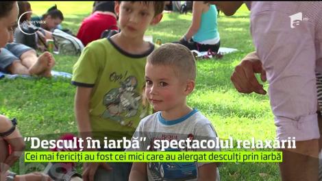 La T&acirc;rgu Mureş a avut loc cea de-a 5-a ediţie a evenimentului "Desculţ &icirc;n iarbă"