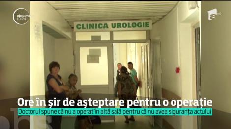 &Icirc;n războiul dintre un medic şi echipa de managment a spitalului Judeţean Craiova, un pacient a picat victimă
