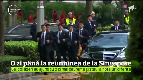 O zi a mai rămas până la întâlnirea istorică dintre Donald Trump şi Kim Jong-un