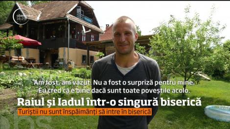 Binele şi răul sunt &icirc;nt&acirc;lnite &icirc;ntr-o biserică unică din localitatea Runc, judeţul Alba