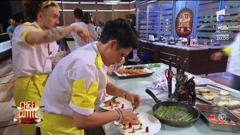 Chef Cătălin Scărlătescu, criză de nervi! A aruncat cu prosopul într-o farfurie care trebuia pusă pe bandă: "Nu mai mânji, că înnebunesc! Pleacă d-acolo!"