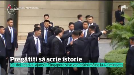 Cei mai imprevizibili lideri ai lumii se pregătesc să scrie istorie în Singapore
