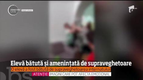 O elevă cu deficienţă de auz a fost bătută şi ameninţată de o supraveghetoare