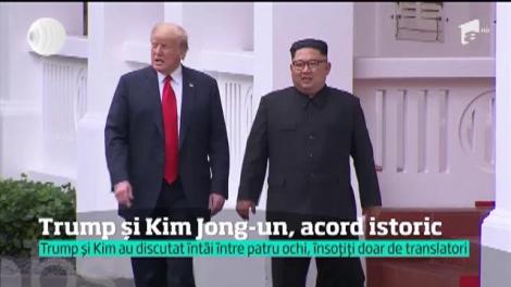 Pentru prima oară în istorie, preşedintele Statelor Unite s-a întâlnit cu liderul Coreei de Nord