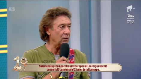 Formația Salamandra va deschide concertul trupei de rock Scorpions