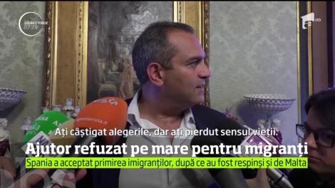 Noul guvern de la Roma a interzis accesul în porturile italiene pentru o navă cu 600 de imigranţi