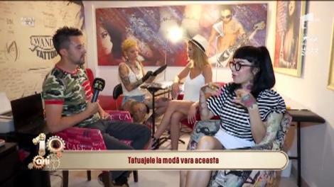 DJ Wanda, despre tatuaje și modelele la modă pe perioada verii: ”Se poartă tatuajele bine executate”