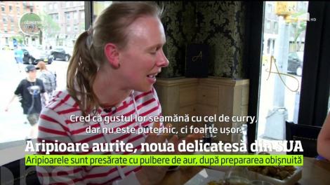 Un restaurant din New York a introdus în meniu un produs inedit: aripioare de pui aurite