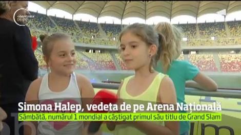 Eroina românilor de la Rolland Garros s-a întors acasă