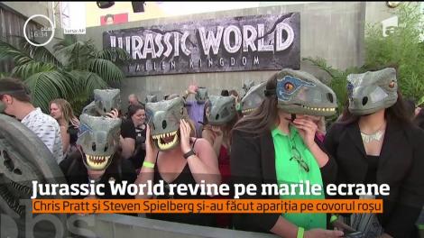 Jurassic World revine pe marile ecrane. Noul film al seriei a avut marea premieră în Los Angeles