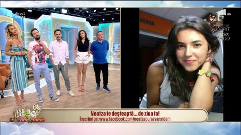 Neatza te deşteaptă... de ziua ta! La mulți ani, Cătălina!