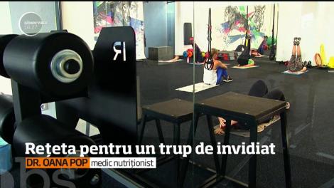Rețeta pentru un trup de invidiat. Alimentația, sportul și odihna sunt ingredientele pentru a avea trupul perfect
