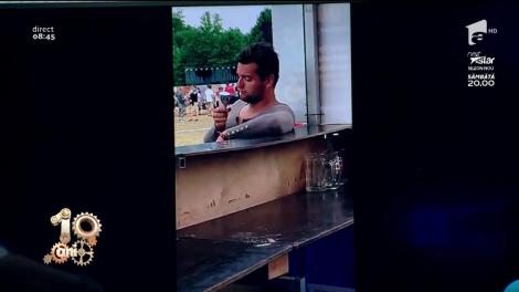 Smiley News! HA-HA-HA! Trebuie să știi asta! Cum să mănânci o înghețată după ce ai consumat băutură alcoolică: ”Uitați-vă cu câtă poftă savurează! Îi place foarte tare!”