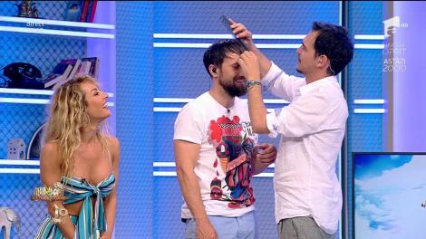 Dani Oțil, încoronat în direct, la ”Neatza”! Răzvan Simion nu s-a putut abține: ”Ce privire trufață ai! Te-aș vedea la Miss Piranda!”