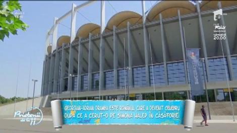 Simona Halep a fost cerută în căsătorie pe Arena Națională! Ce spune tânărul amorez: ”Am vrut să-i arăt dragostea mea”