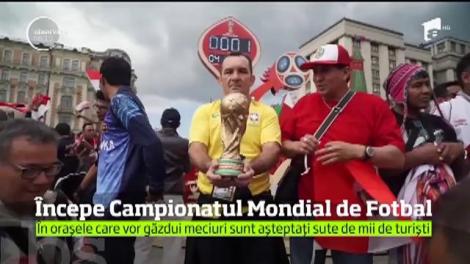 Incepe Campionatul Mondial de Fotbal
