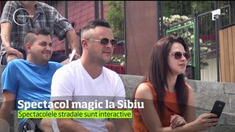 În Sibiu, turiştii şi localnicii trăiesc cele mai frumoase zile