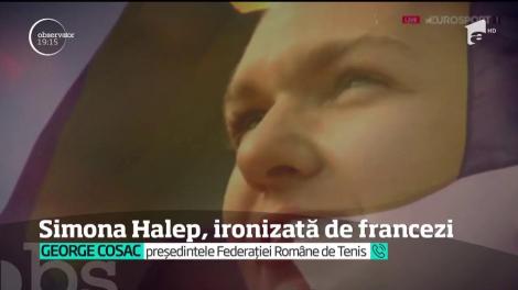 Reuşita Simonei Halep în finala turneului de la Roland Garros a fost ironizată de revista franceză Charlie Hebdo