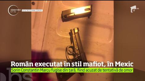 Un român originar din Craiova a fost asasinat în stil mafiot în oraşul mexican Cancun,