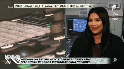 Roxana Dobre, logodnica lui Florin Salam, atacată brutal în stradă: "Un individ a încercat să mă lovească"