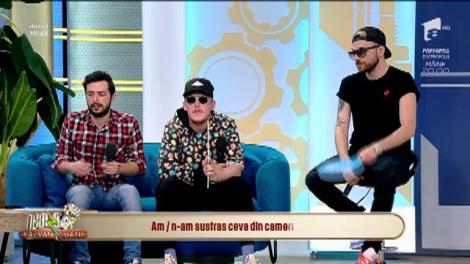 Marius Moga, Shift și What's Up au acceptat provocarea "am/n-am". Cum a fost What's Up agățat de un bărbat: ”Purtam cercei și vindeam haine. A insistat la mine. Nu mai pleca”