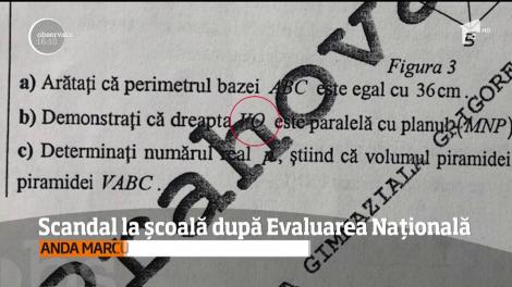 Scandal într-o şcoală din Ploieşti, după proba scrisă la matematică de la Evaluarea Naţională