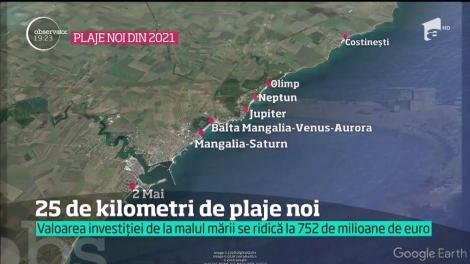 25 de kilometri de plaje noi