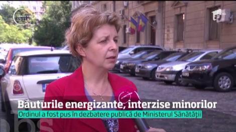 Ministerul Sănătăţii cere ca energizantele să fie interzise minorilor. Ar urma să fie controlate la fel ca tutunul şi alcoolul