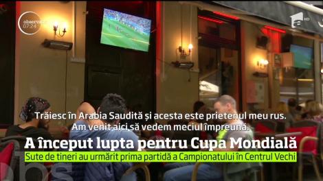 Lumea întreagă este cu ochii pe Rusia unde a început campionatul mondial de fotbal