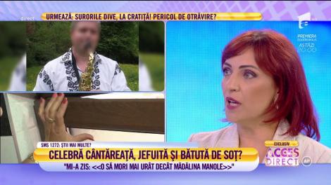 Bătută! Jefuită! Nicoleta Sarafim, terorizată de soț: "Mi-a zis: O să mori mai urat decât Mădălina Manole!"