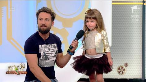 Sofia Bălănescu, model și artist. Micuța a defilat la Bucharest Fashion Week