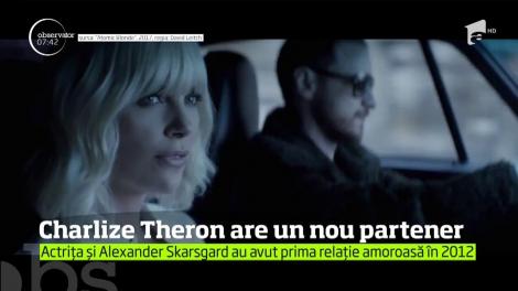 Veste bombă la Hollywood. Charlize Theron şi actorul Alexander Skarsgard formează un cuplu