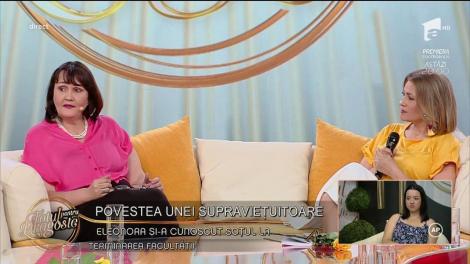 Eleonora, povestea unei supraviețuitoare. A rămas fără un sân și a suportat abuzuri domestice și jigniri din partea soțului