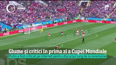 Campionatul Mondial de Fotbal din Rusia a început cu controverse