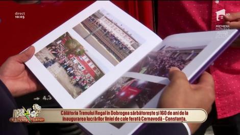 Trenul Regal pleacă spre Constanța. Familia Regală va vizita fregata ”Regele Ferdinand”