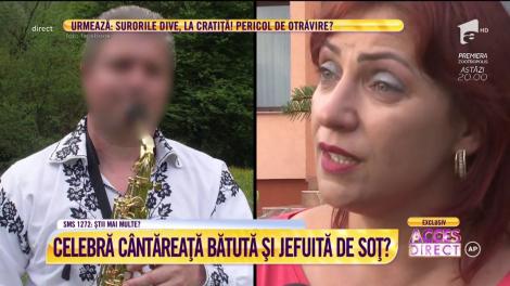 O celebră cântăreață de muzică populară își acuză soțul de tratamente inumane!