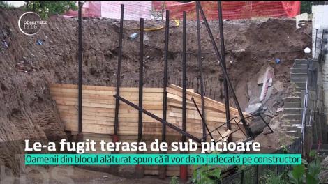 Le-a fugit terasa de sub picioare unor localnici din Craiova
